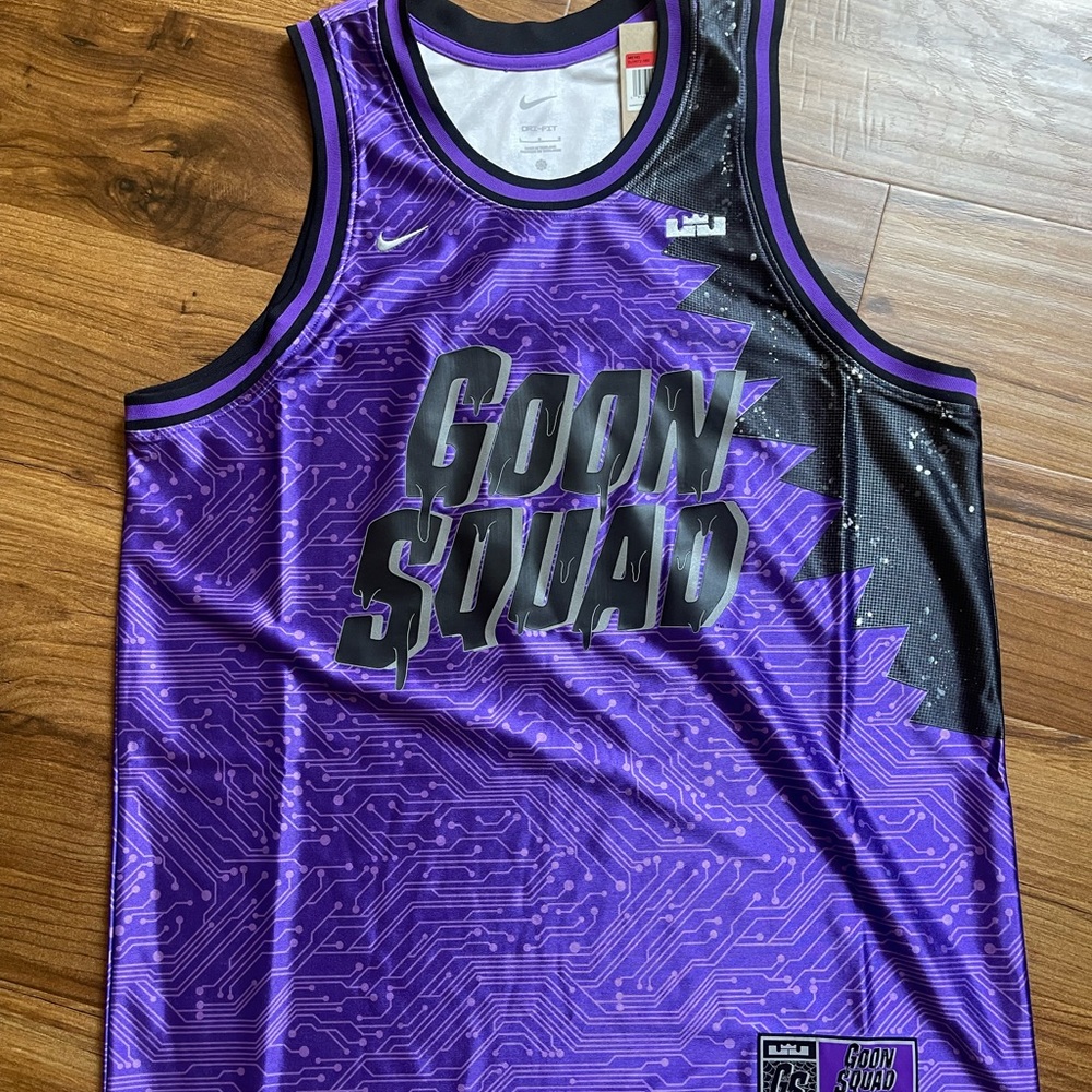 Lebron James goon squad jersey